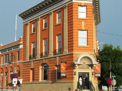 <div class='capText'>Provided drawings for restoration of Flat Iron building in Lacombe.</div>